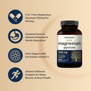 NatureBell Magnesium Glycinate Capsules