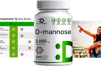 DEAL SUPPLEMENT D Mannose 500mg