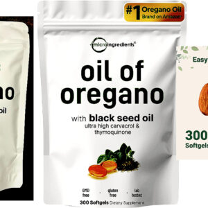 Micro Ingredients Oil of Oregano Softgels