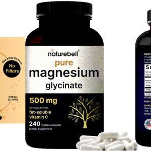 NatureBell Magnesium Glycinate Capsules 500mg